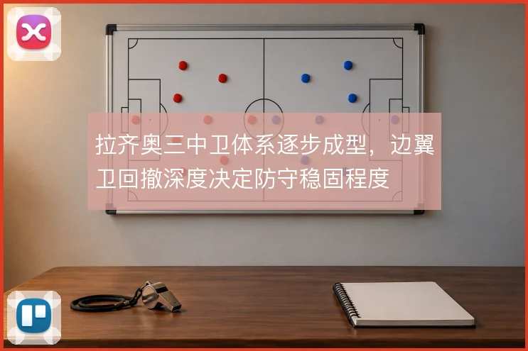 拉齐奥三中卫体系逐步成型，边翼卫回撤深度决定防守稳固程度