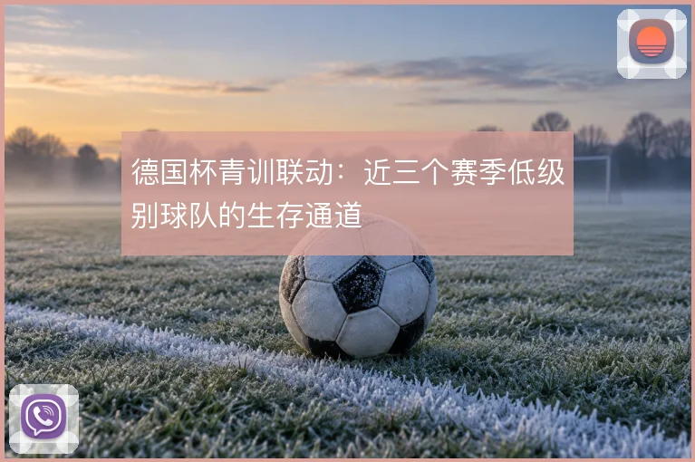 德国杯青训联动：近三个赛季低级别球队的生存通道